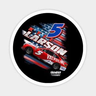 Kyle Larson #5 Valvoline Patriotic Magnet